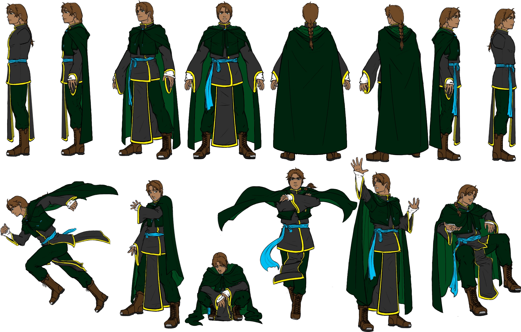 Full Clothing Colored Mala Zedik