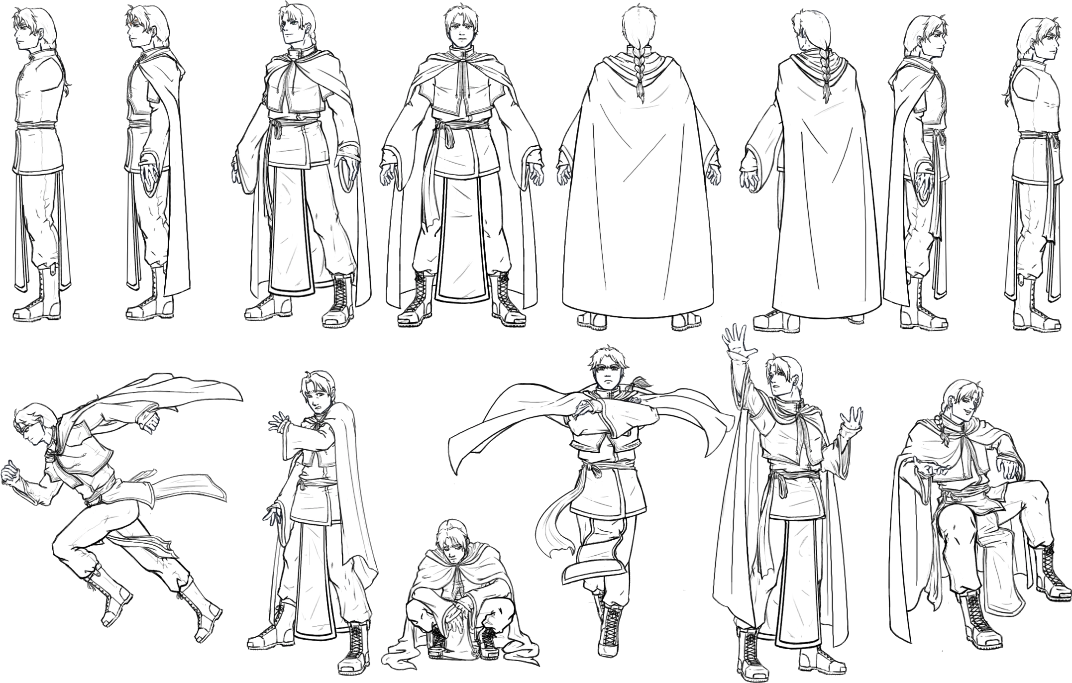 Full Clothing Outline Mala Zedik