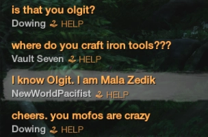 Asking if I am Olgit